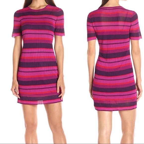 Trina Turk Striped Short Sleeve Dress - Picture 10 of 10